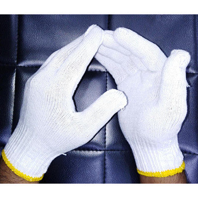 White Cotton Gloves 400 gram